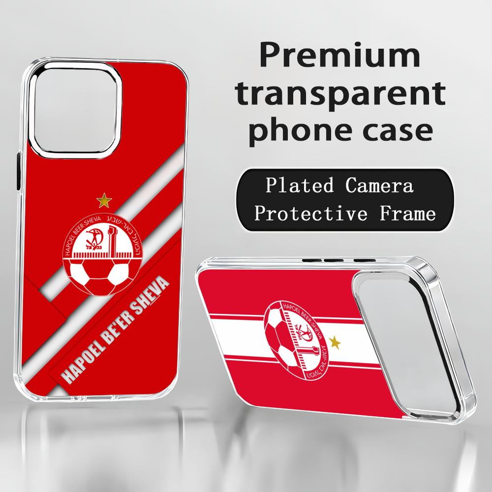 Apple Iphone 15 Pro Max - Israëlische H-Hapoel Be'er S-Sheva telefoonhoesje voor