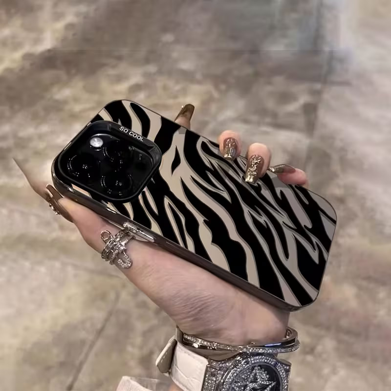 Zebra-patroon Zwarte Geavancee - Apple Iphone 15 recensie en prijs