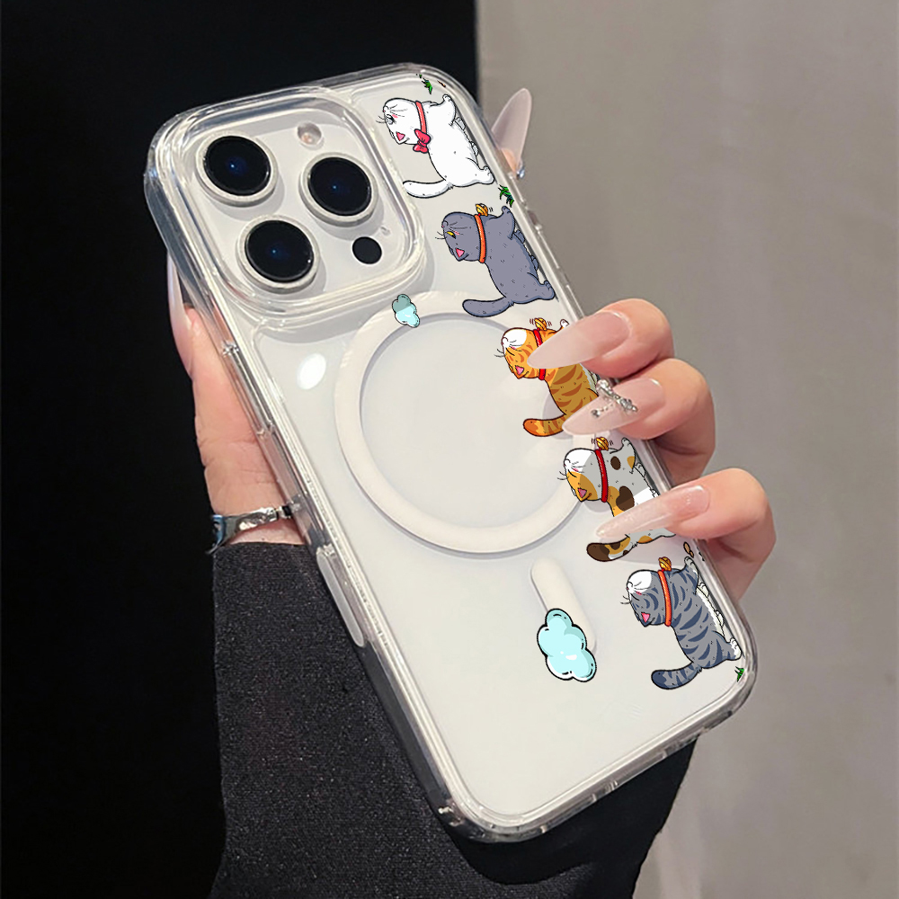 Schattige cartoon kat transpar - Apple Iphone 15 Pro Max recensie en prijs